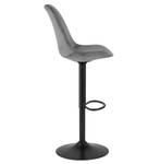 Tabouret De Bar MIKE Noir - Gris