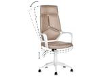 Chaise de bureau DELIGHT Beige - Blanc