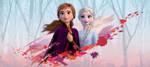 Die Eisk枚nigin & Anna Poster Elsa