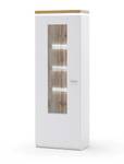 Wohnwand Claire 40 (3-teilig) mit LED Weiß - Holzwerkstoff - Holzart/Dekor - 280 x 198 x 44 cm