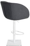 Tabouret de bar Gambo Gris - Blanc