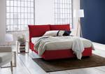 Doppelbett Silvia Rot