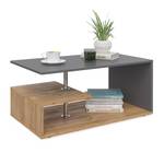 Table basse Guillermo 30184 Anthracite - Marron clair