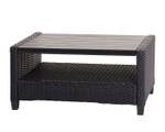 Garnitur J35 Grau - Polyrattan - 136 x 105 x 63 cm