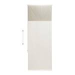 Duschrollo beige Beige - Metall - Kunststoff - 60 x 240 x 5 cm