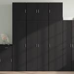 Highboard DE9021 Schwarz - Holzwerkstoff - 43 x 249 x 80 cm