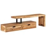 TV-Schrank 351780 Braun - Massivholz - Holzart/Dekor - 30 x 40 x 112 cm