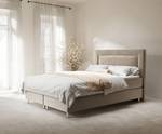 Boxspringbett Laguno Beige - Breite: 200 cm