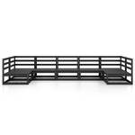 Garten-Lounge-Set 3009749-1 (7-teilig) Schwarz - Massivholz - Holzart/Dekor - 70 x 67 x 70 cm