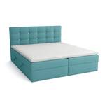 Boxspringbett Doppelbett Elegante Türkis - Breite: 180 cm