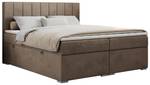 Boxspringbett ALLY Breite: 140 cm - H4 - Textil