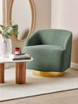 Fauteuil LAVIK Doré - Vert