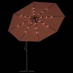 Parasol en porte-à-faux 3007815 Brun rouge