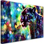 KUNSTDRUCK Prismatic Panther 2 90 x 60 cm