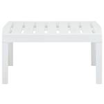 Table de jardin 3000774 Blanc - Matière plastique - 55 x 38 x 78 cm