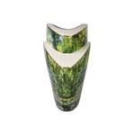 Vase Monet Japanische Brücke Grün - Porzellan - 17 x 29 x 33 cm