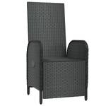 Outdoor Relaxsessel 3029955 (2er Set) Schwarz