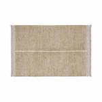 Baumwoll-Wendeteppich beige 170 x 240 cm Beige - Naturfaser - Textil - 170 x 2 x 240 cm