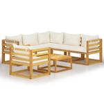 Garten-Lounge-Set (7-teilig) 3009697-15 Creme