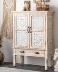 Mala -  Buffet Blanc - Bois massif - 85 x 100 x 40 cm