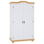 Armoire MÜNCHEN Blanc - Bois massif - Bois/Imitation - 103 x 180 x 56 cm