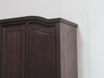 l' armoire Rico Marron - Bois massif - 152 x 193 x 54 cm