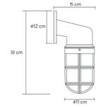 Wandleuchte Dudley 6 x 6 cm