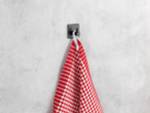 Crochet de salle de bain UREO lot de 2 Noir - Métal - 5 x 5 x 3 cm