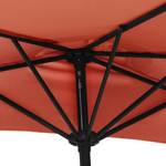 Parasol de balcon 3005106 Brun rouge - 155 x 223 x 300 cm