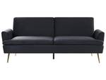 Schlafsofa VETTRE Schwarz - Gold