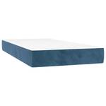 Boxspringbett 3017290-23 Dunkelblau - 123 x 193 cm