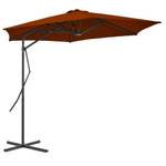 Parasol Brun rouge - 300 x 300 cm