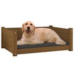 Lit pour chien 3015858-1 Marron foncé - 76 x 56 cm