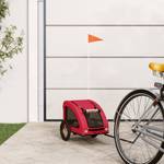 Remorque vélo pour chien 3028682 Rouge - 53 x 53 x 124 cm