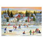 Puzzle Evening Skating 1000 Teile Papier - 26 x 6 x 36 cm