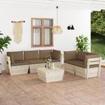 Mobilier de jardin (lot de 6) 3016490-10 Taupe