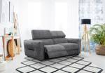 3-Sitzer Sofa Calvera mit 2 Relax Grau - Steingrau