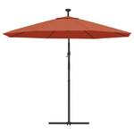 Parasol en porte-à-faux 3007815 Brun rouge