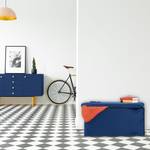 Banquette pliable en velours Bleu