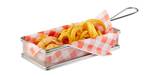 APS Servierkorb Snackholder Silber - Metall - 11 x 7 x 31 cm