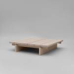 Couchtisch Olivera Massivholz - Holzart/Dekor - 90 x 20 x 90 cm