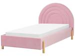 Kinderbett ANET Eiche Hell - Pink