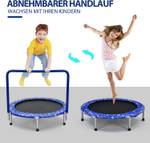 Mini Trampolin TW10006BL Blau - Kunststoff - 92 x 81 x 92 cm