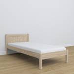 Einzelbett N02 Eiche Hell - 80 x 190 cm