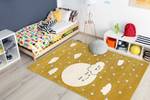 Kinderteppich Petit Moon Sterne Wolken 80 x 150 cm