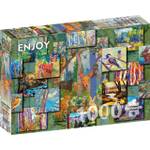 Wald Collage Puzzle