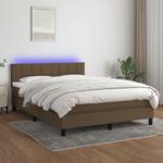 Boxspringbett 3017265-11 Dunkelbraun - 144 x 193 cm