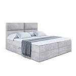 Boxspringbett BOXI3 Grau - Breite: 140 cm - H3