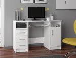 Bureau d'ordinateur ANA CLP Blanc