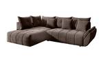 Ecksofa BEYLAN Braun